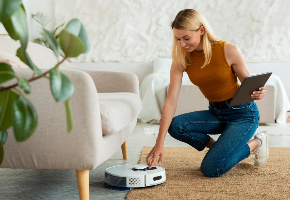 robot vacuum cleaner dog hair